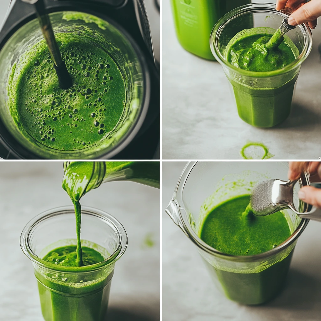 How to make Green Glow Detox Juice step-by-step